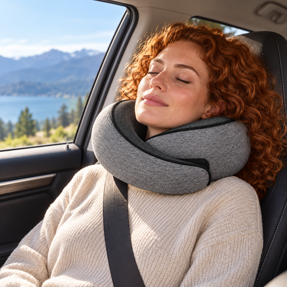 Travel Pillow Neck Pillow Memory Foam Neck Pillow Airplane, Portable Travel Pillows For Airplanes Offices And Cars Travel Neck Pillow Soft Neck Pillow For Traveling