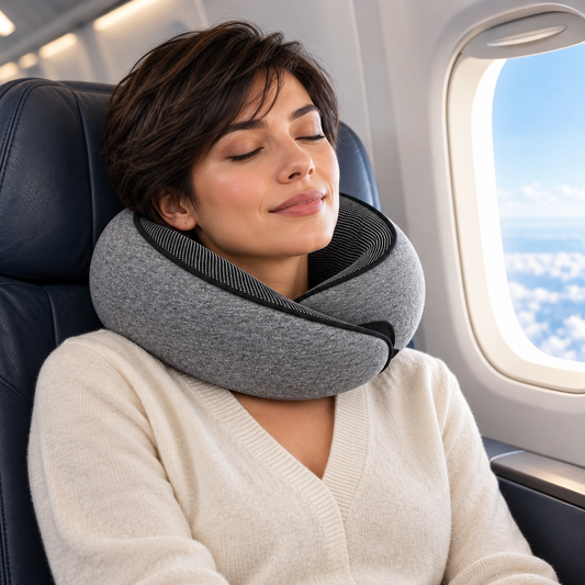 Travel Pillow Neck Pillow Memory Foam Neck Pillow Airplane, Portable Travel Pillows For Airplanes Offices And Cars Travel Neck Pillow Soft Neck Pillow For Traveling
