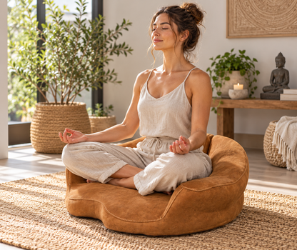 Household Bodybuilding Meditation Memory Foam Seat Cushion