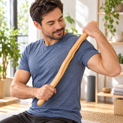 Gua Sha massage and scraping stick
