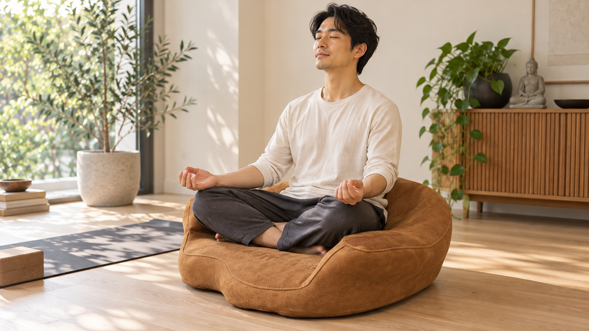 Household Bodybuilding Meditation Memory Foam Seat Cushion