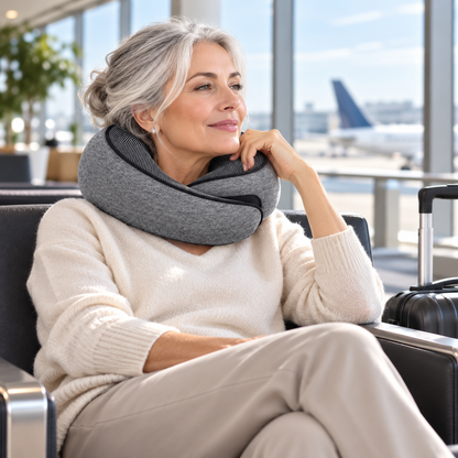Travel Pillow Neck Pillow Memory Foam Neck Pillow Airplane, Portable Travel Pillows For Airplanes Offices And Cars Travel Neck Pillow Soft Neck Pillow For Traveling