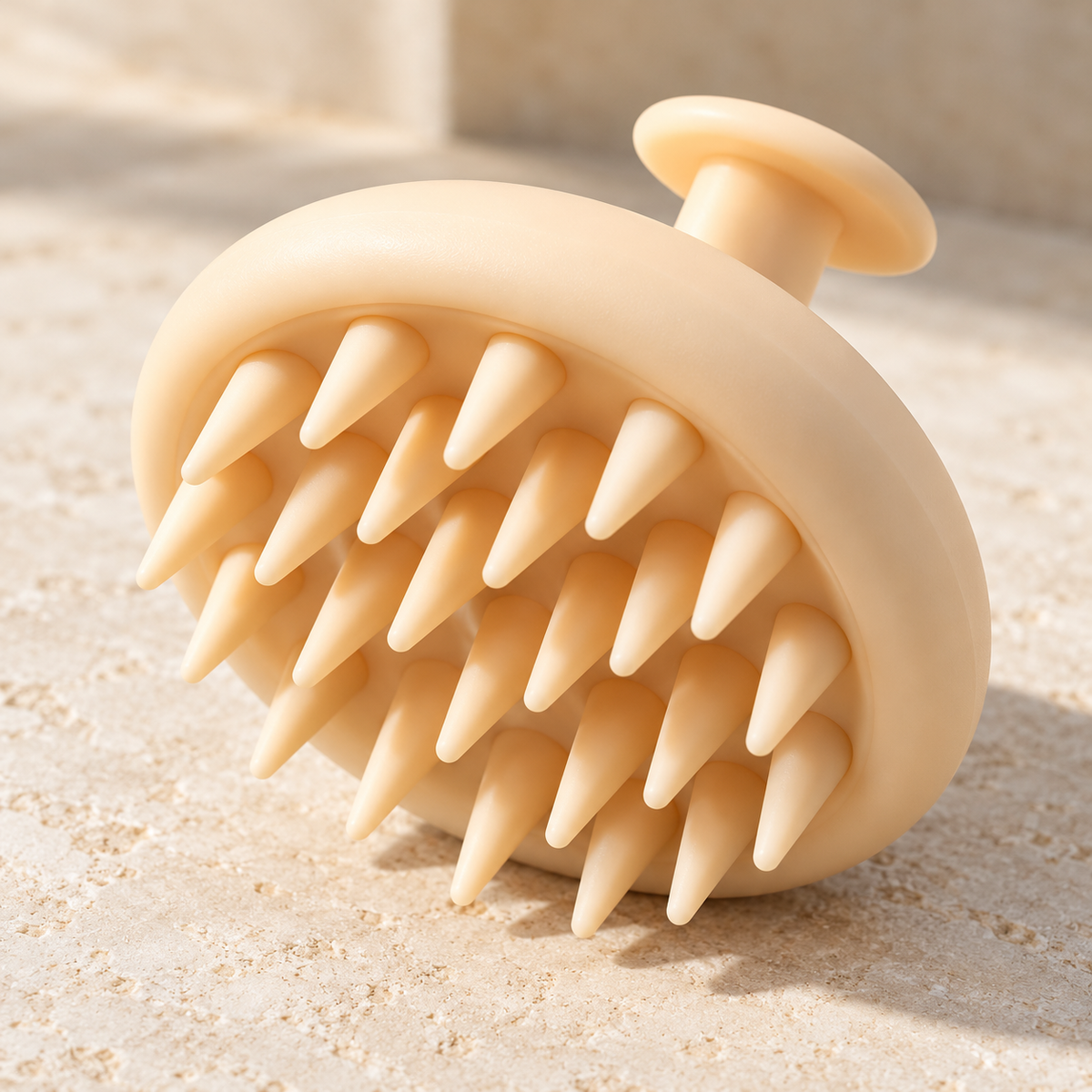 Silicone Shampoo Massage Dedicated Hair-Washing Comb Scalp-Cleaning Shampoo Brush