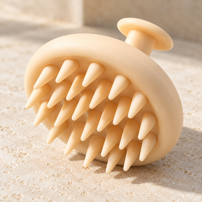 Silicone Shampoo Massage Dedicated Hair-Washing Comb Scalp-Cleaning Shampoo Brush