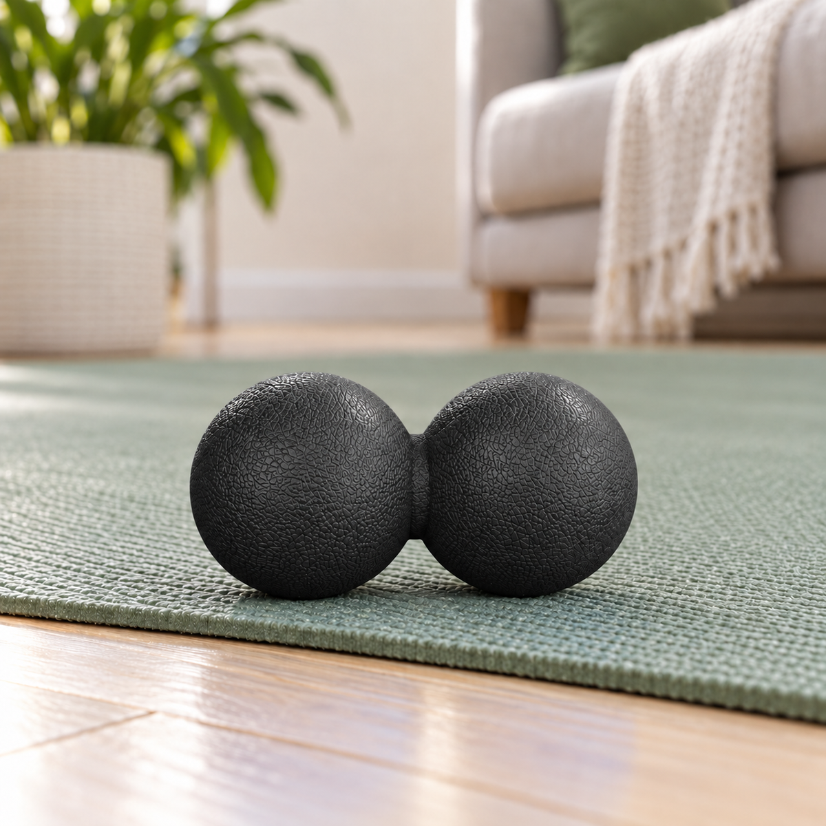 Peanut Massage Ball High Density Lightweight Fitness Body Massage Yoga Exercise Relieve Pain