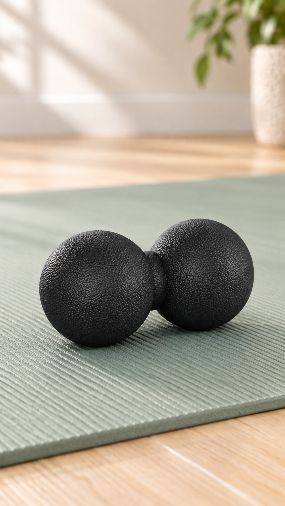 Peanut Massage Ball High Density Lightweight Fitness Body Massage Yoga Exercise Relieve Pain