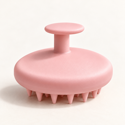 Silicone Shampoo Massage Dedicated Hair-Washing Comb Scalp-Cleaning Shampoo Brush