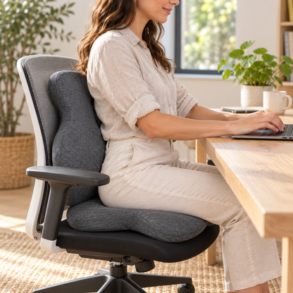 Lumbar Pillow Memory Foam Office Cushion