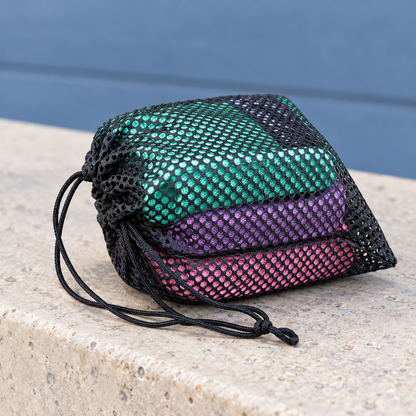 fabric leg bands — packed pouch