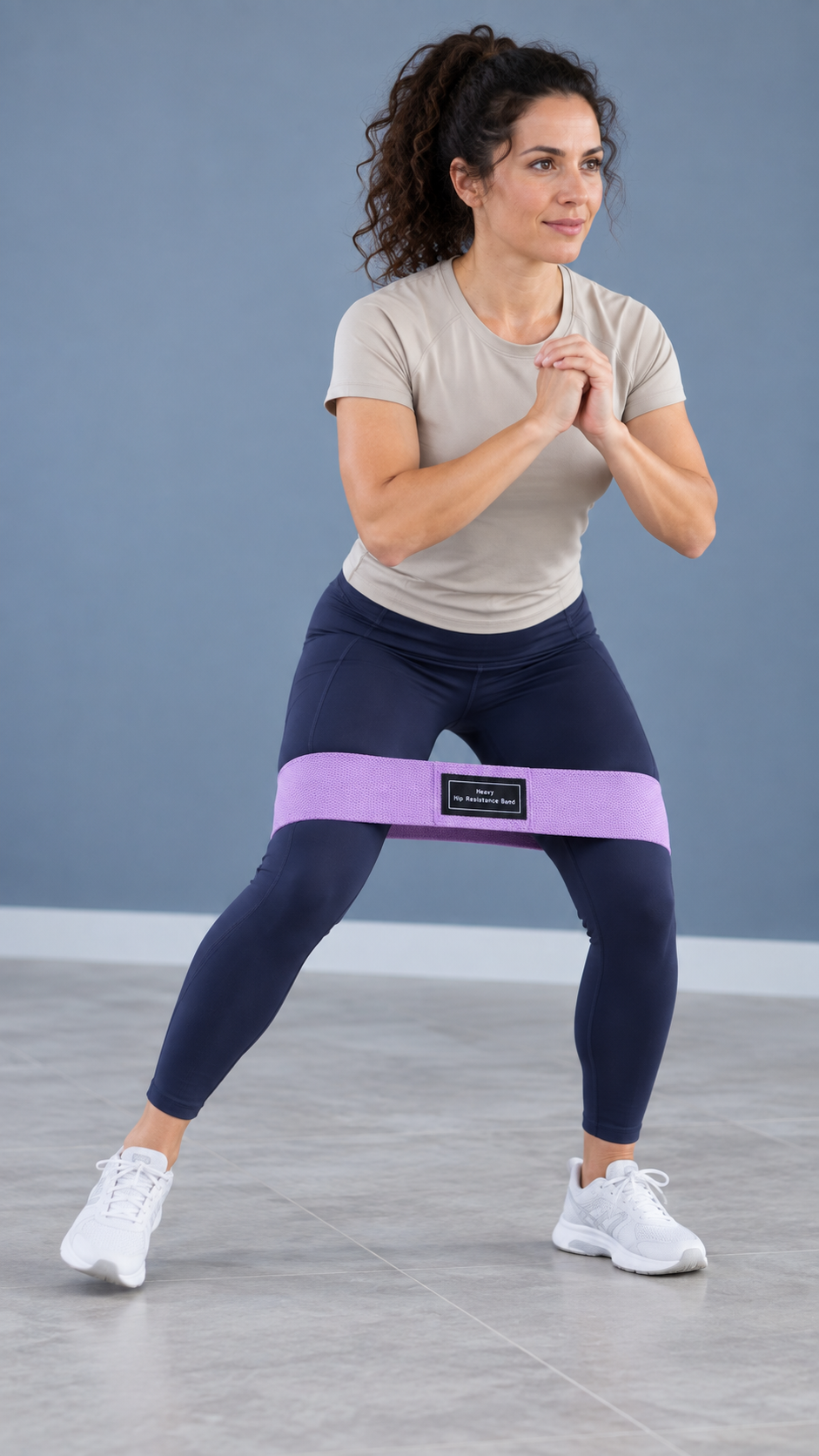 fabric leg bands — side step use
