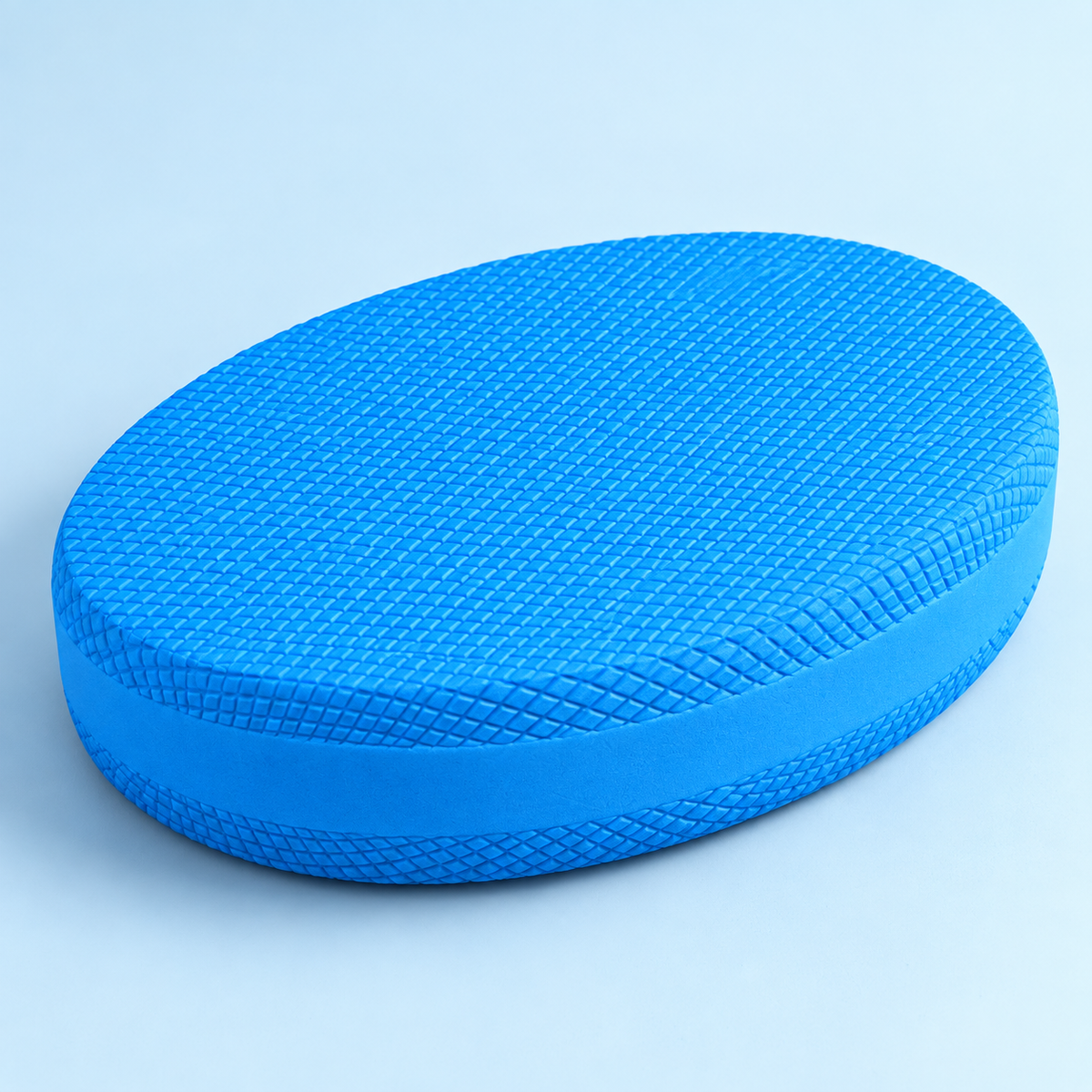oval balance pad — blue studio