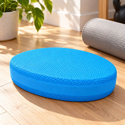 oval balance pad — home setting