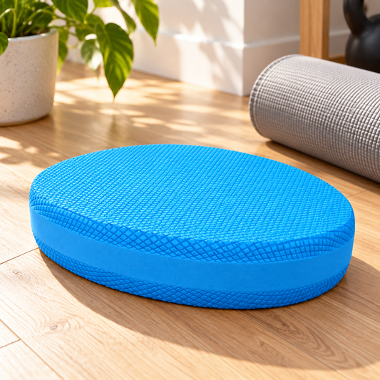 oval balance pad — home setting