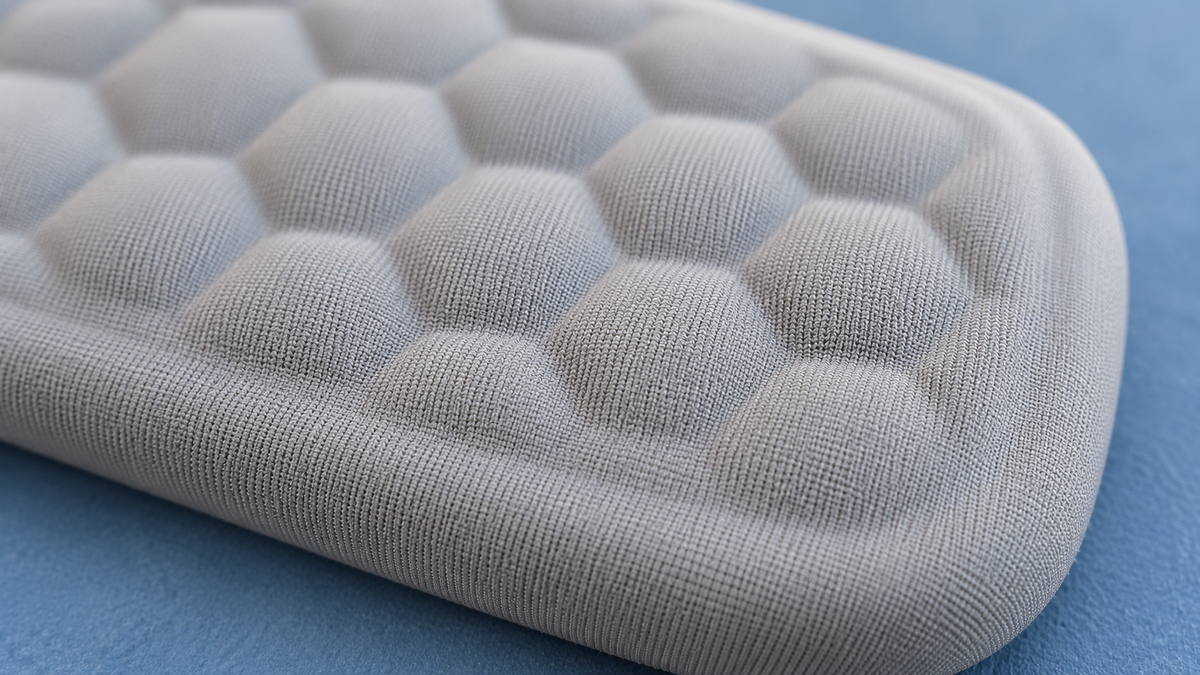 wrist rest set — honeycomb textile