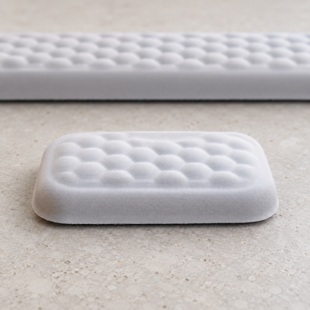 wrist rest set — rounded profile