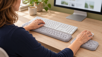 wrist rest set — full workspace use