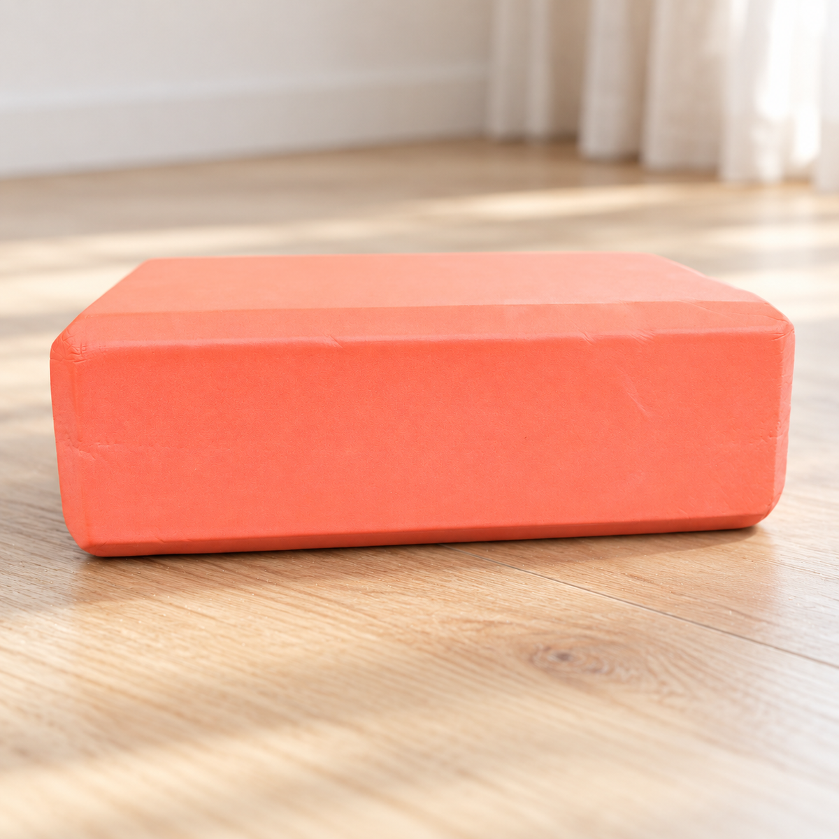 yoga block — home wellness environment