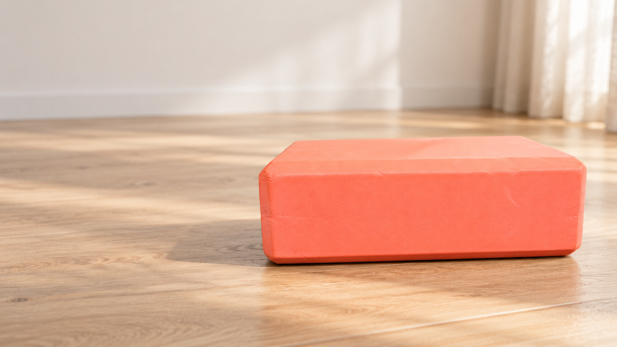 yoga block — desktop website banner